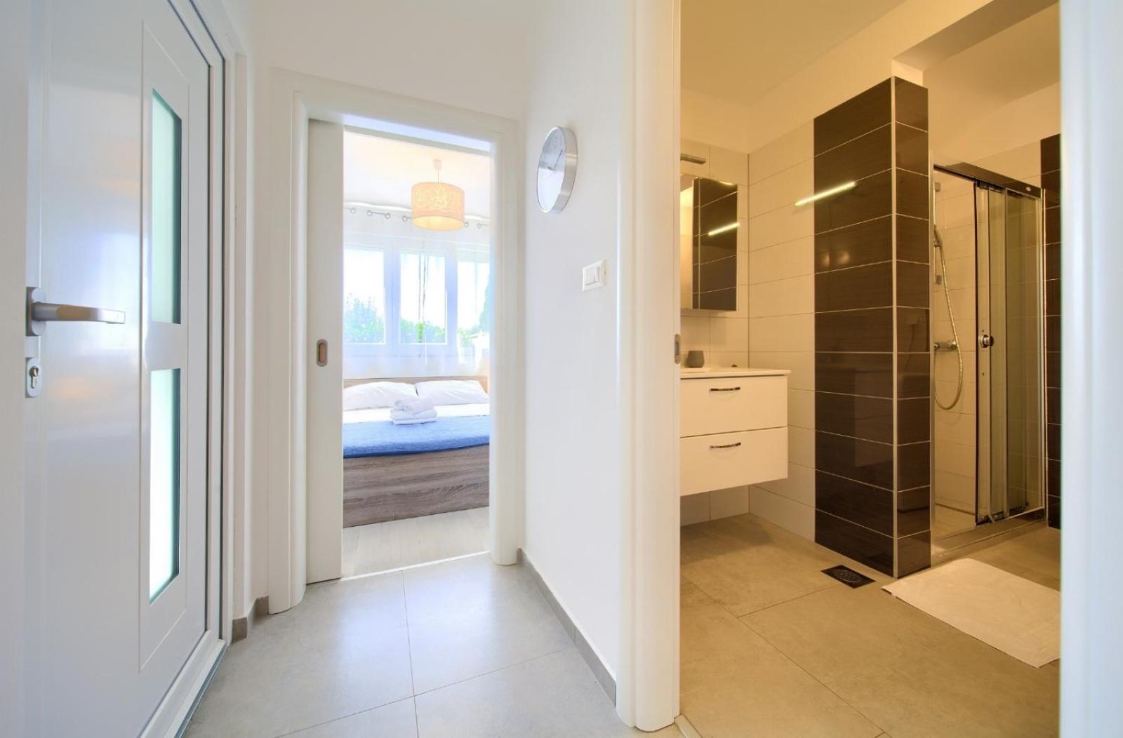 Apartment Sasso Bianco With The Private Pool Njivice Exteriör bild